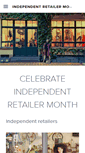 Mobile Screenshot of indieretailermonth.com